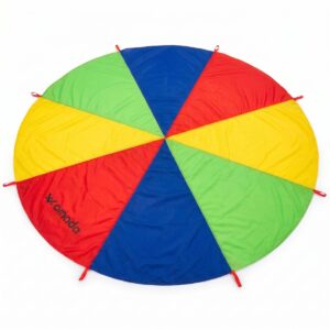 Omada 1-1 Regenbogen-Fallschirm aus Stoff für Kinder Parachute arc en ciel en tissu pour enfants Omada 1 1