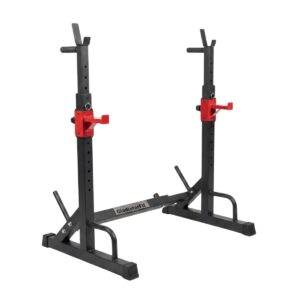 Rack per squat regolabile in larghezza e altezza GladiatorFit 10 Rack per squat regolabile in larghezza e altezza GladiatorFit - Thumbnail Image 1