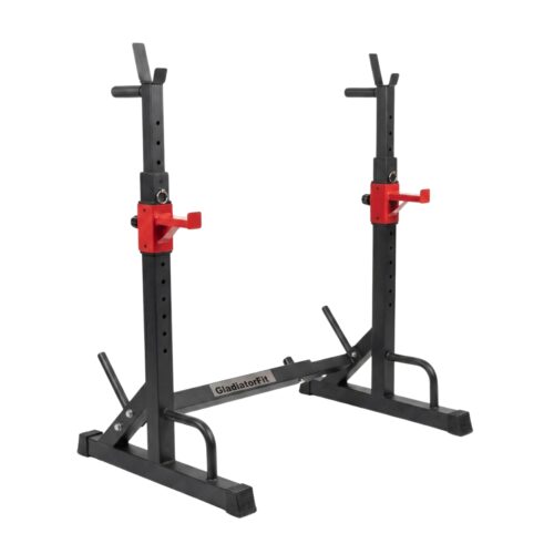 Rack per squat regolabile in larghezza e altezza GladiatorFit