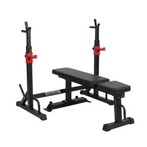Rack per squat regolabile in larghezza e altezza GladiatorFit 16 Rack per squat regolabile in larghezza e altezza GladiatorFit - Thumbnail Image 7