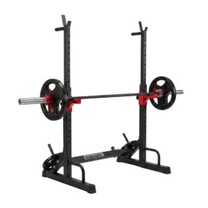 Rack per squat regolabile in larghezza e altezza GladiatorFit 18 Rack per squat regolabile in larghezza e altezza GladiatorFit - Thumbnail Image 9