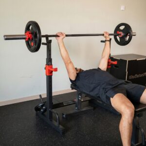 Rack per squat regolabile in larghezza e altezza GladiatorFit 14 Rack per squat regolabile in larghezza e altezza GladiatorFit - Thumbnail Image 5