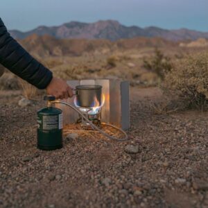 8-panel folding windscreen for Omada camping stove - Thumbnail Image 3