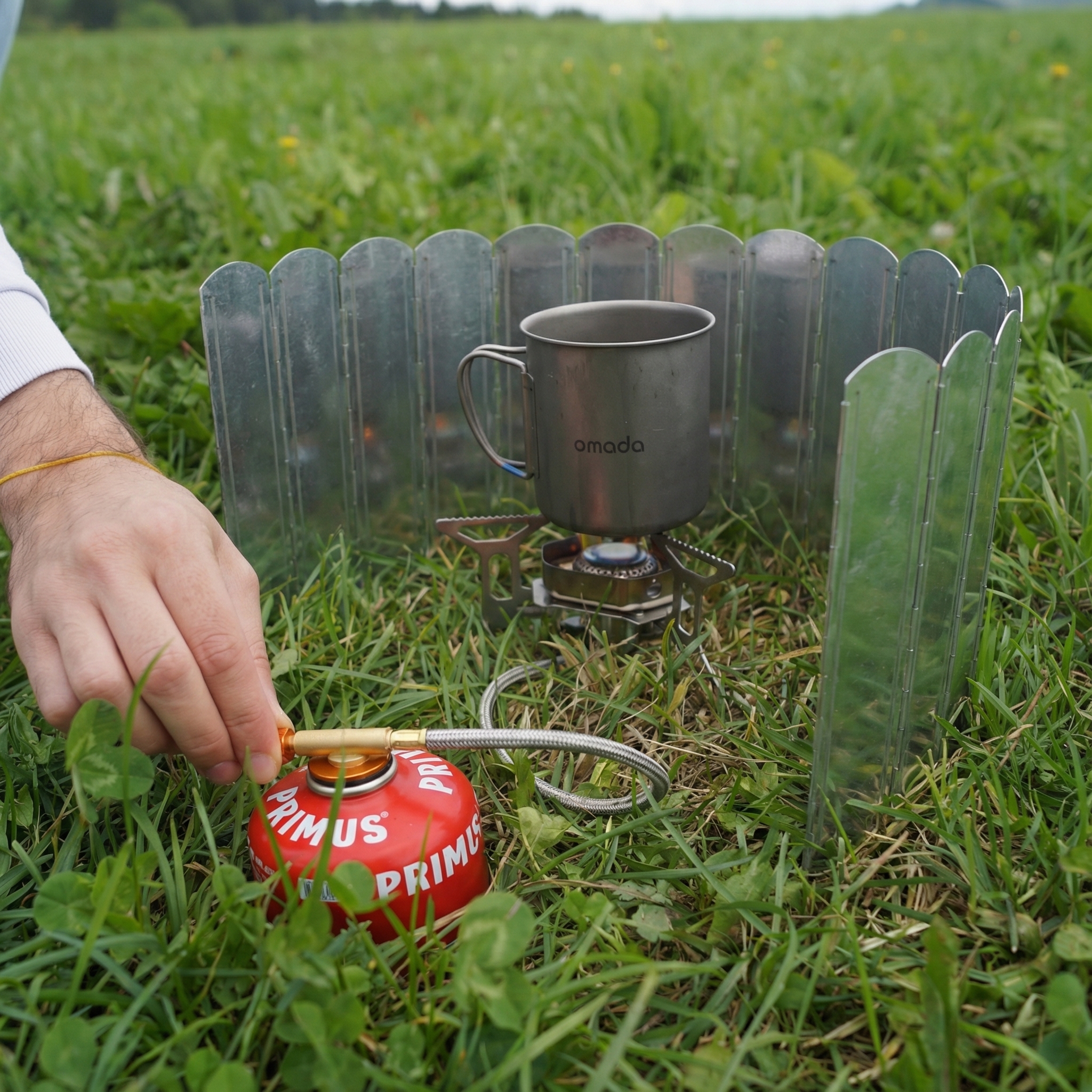 Réchaud à gaz pliable avec piézo Omada 6 Réchaud à gaz pliable avec piézo Omada – Image 6