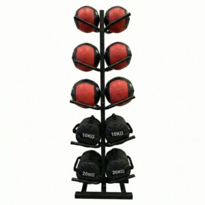 Support rangement vertical pour balles et sacs lestés GladiatorFit - Thumbnail Image 3