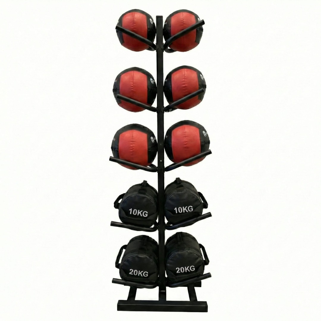 Support rangement vertical pour balles et sacs lestés GladiatorFit – Image 3
