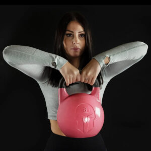 Kettlebell de compétition en fonte avec logo incrusté GladiatorFit - Thumbnail Image 2