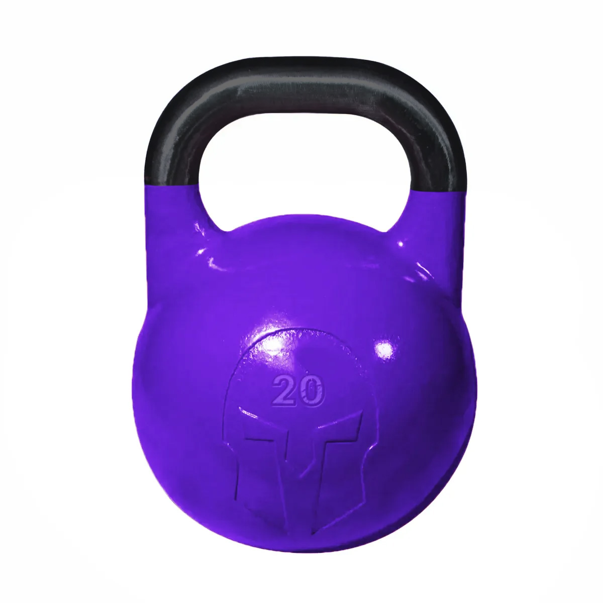 Kettlebell de compétition en fonte avec logo incrusté GladiatorFit – Image 11