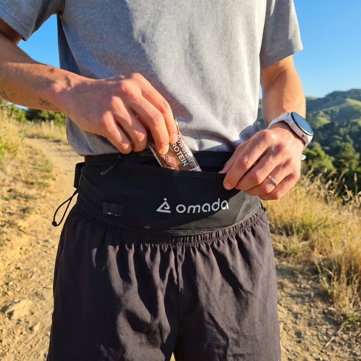 Omada Trail Running Stockhalter Trinkgürtel – Bild 5