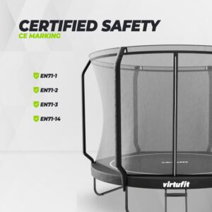 Premium-Trampolin rund mit Sicherheitsnetz VirtuFit 12 Premium-Trampolin rund mit Sicherheitsnetz VirtuFit - Thumbnail Image 6