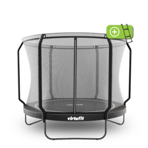 Premium-Trampolin rund mit Sicherheitsnetz VirtuFit 7 Premium-Trampolin rund mit Sicherheitsnetz VirtuFit - Thumbnail Image 1