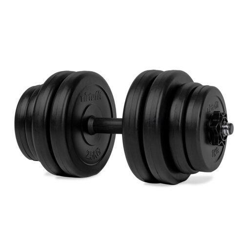 Manubri regolabili in vinile 15 kg VirtuFit