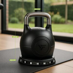 Kettlebell regolabili VirtuFit 2-20 kg 9 Kettlebell regolabili VirtuFit 2-20 kg - Thumbnail Image 2