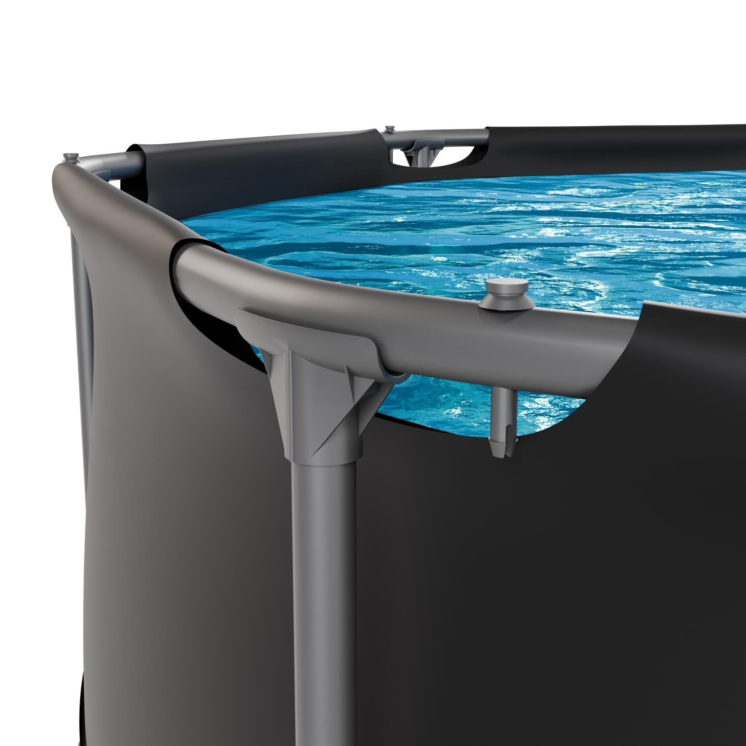 Piscine ronde Ø244 x 76 cm avec pompe à filtre VirtuFit – Image 5