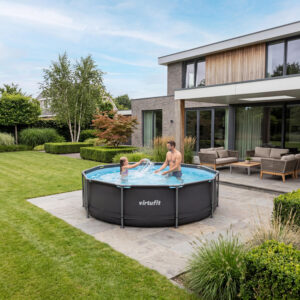 Piscine ronde Ø244 x 76 cm avec pompe à filtre VirtuFit - Thumbnail Image 6