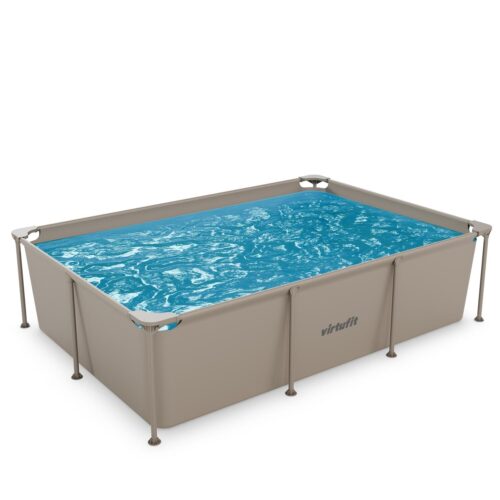 Rechthoekig zwembad 260x180x66cm met VirtuFit filterpomp
