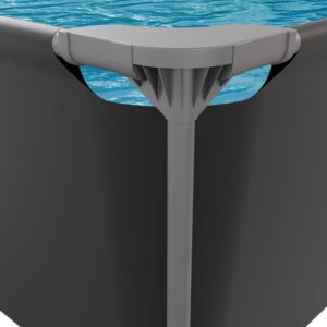 Piscine rectangle 260x180x66cm avec pompe à filtre VirtuFit 10 Piscine rectangle 260x180x66cm avec pompe à filtre VirtuFit - Thumbnail Image 5