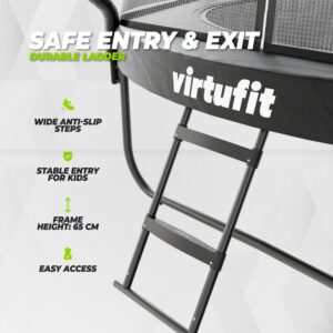 Premium-Trampolin rund mit Sicherheitsnetz VirtuFit 9 Premium-Trampolin rund mit Sicherheitsnetz VirtuFit - Thumbnail Image 3