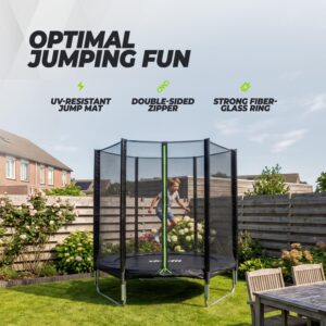 Trampoline rond avec filet de sécurité VirtuFit 8 Trampoline rond avec filet de sécurité VirtuFit - Thumbnail Image 3