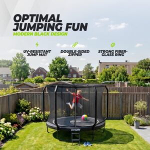 Premium-Trampolin rund mit Sicherheitsnetz VirtuFit 8 Premium-Trampolin rund mit Sicherheitsnetz VirtuFit - Thumbnail Image 2