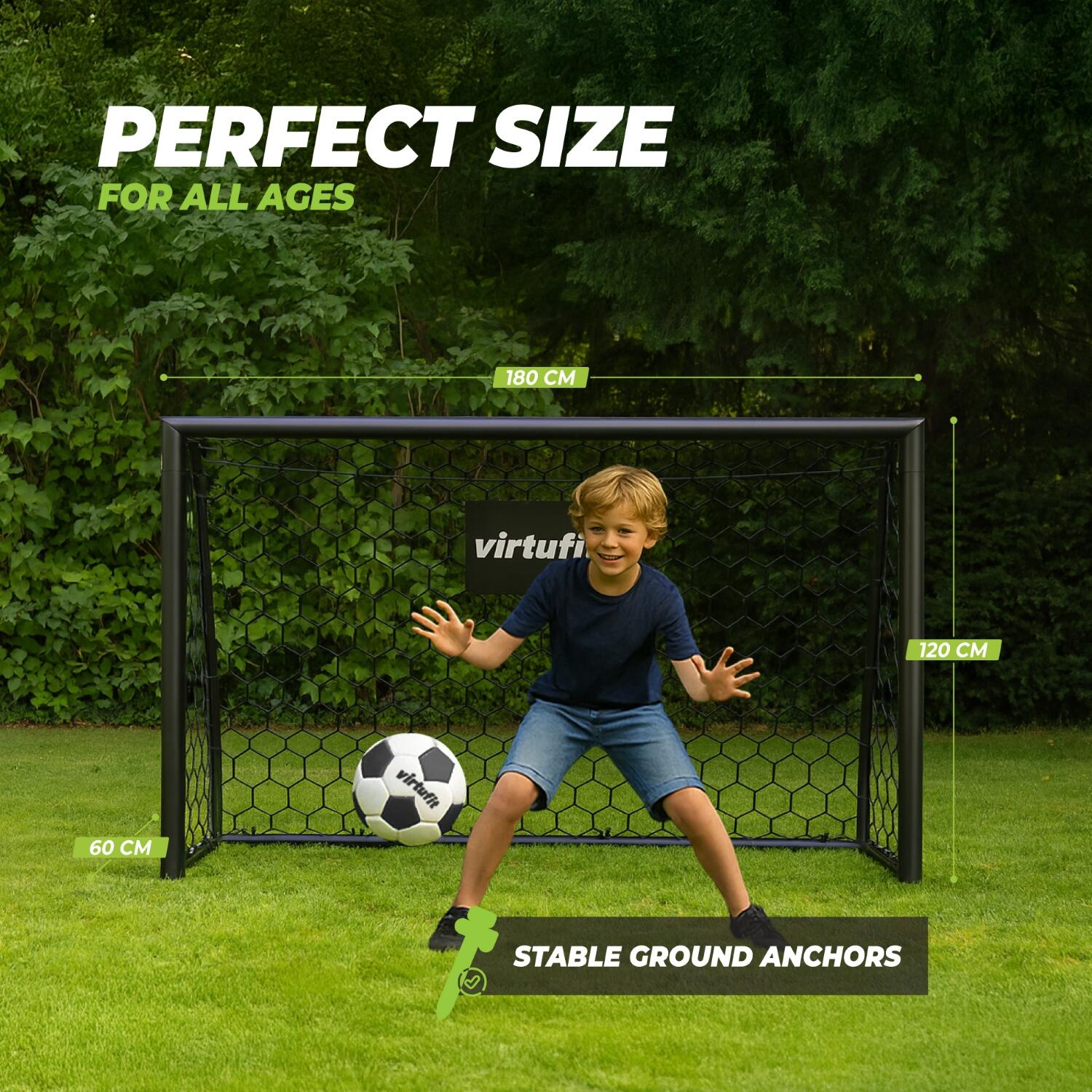 Porta da calcio di qualità VirtuFit 4 Porta da calcio di qualità VirtuFit - immagine 4
