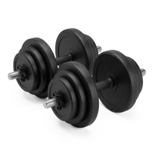 Verstelbare vinyl halterset 2x14kg VirtuFit - Thumbnail Image 1