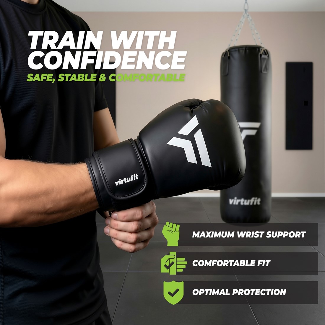 Set da boxe VirtuFit per adulti - immagine 5
