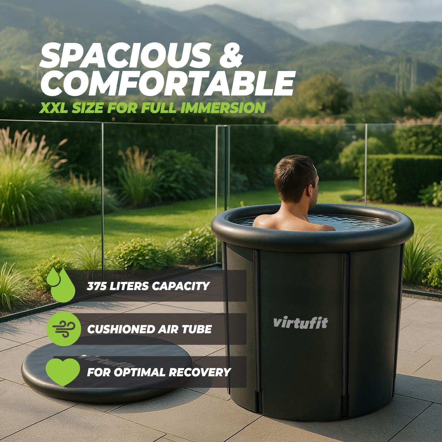 Eisbad XXL 375L VirtuFit 10 Eisbad XXL 375L VirtuFit – Bild 10