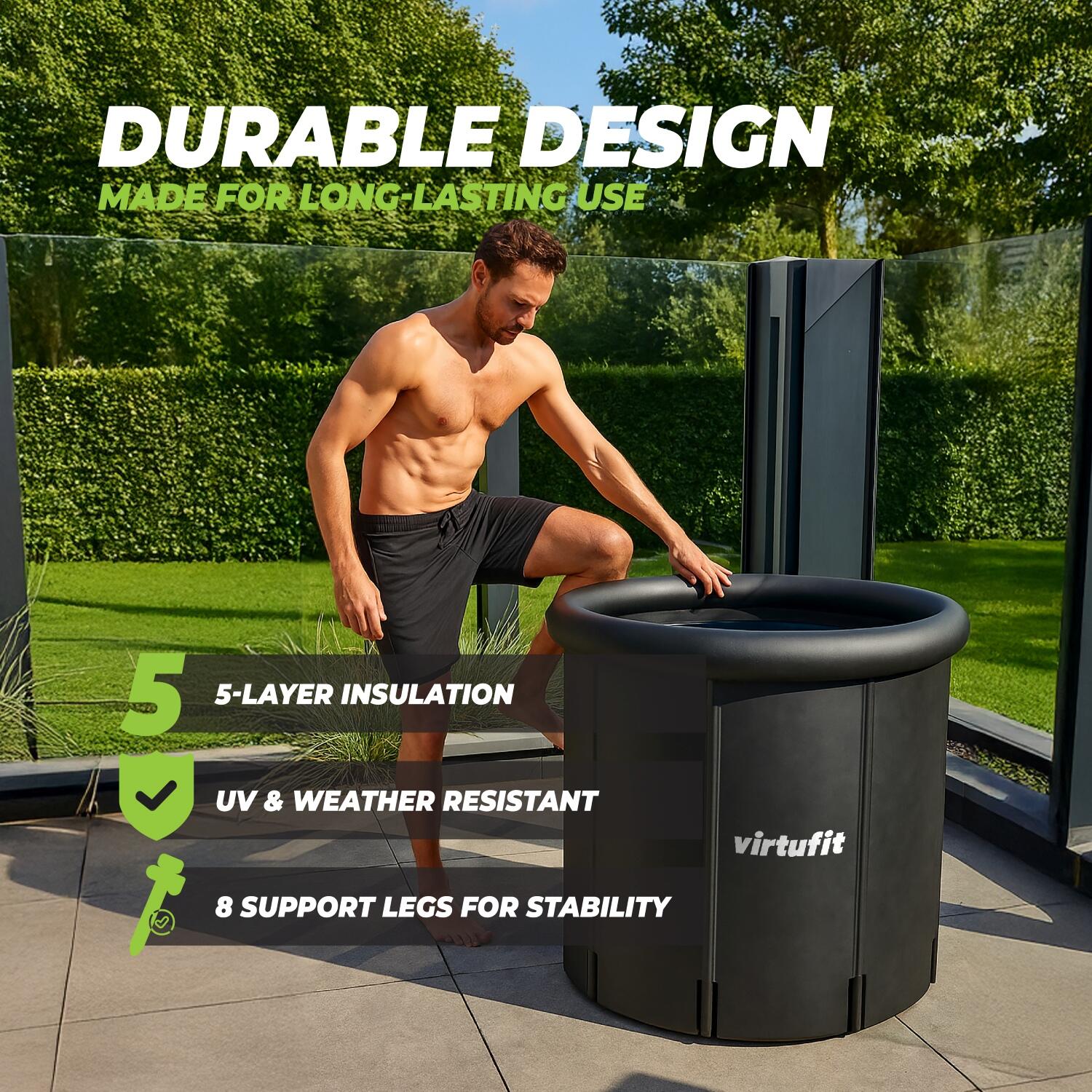 Eisbad XXL 375L VirtuFit 11 Eisbad XXL 375L VirtuFit – Bild 11