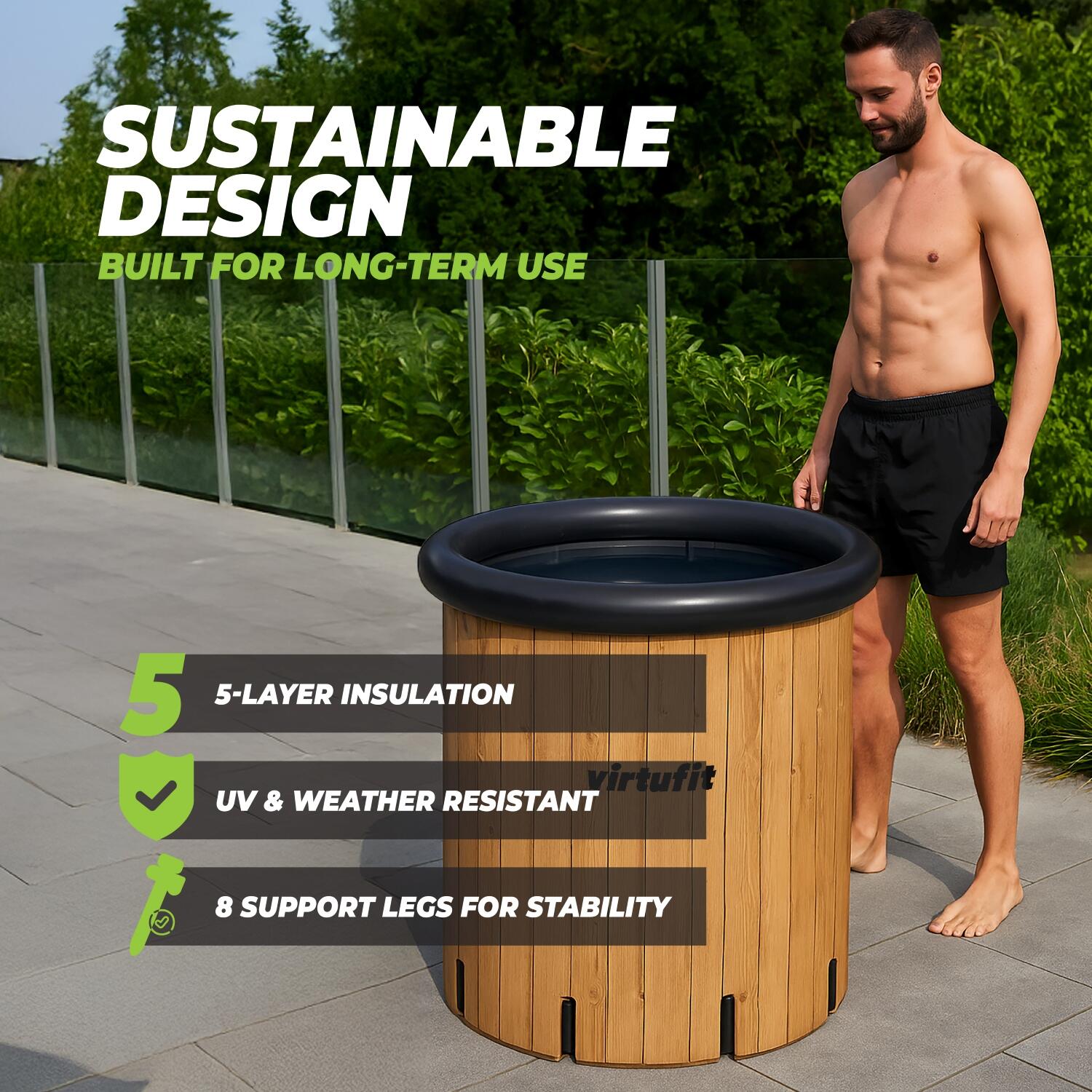 Eisbad XXL 375L VirtuFit 5 Eisbad XXL 375L VirtuFit – Bild 5