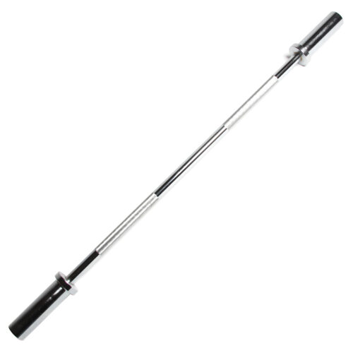 Bilanciere in acciaio da 120 cm, Ø 50 mm + 2 fermi per dischi GladiatorFit | Seconde Vie