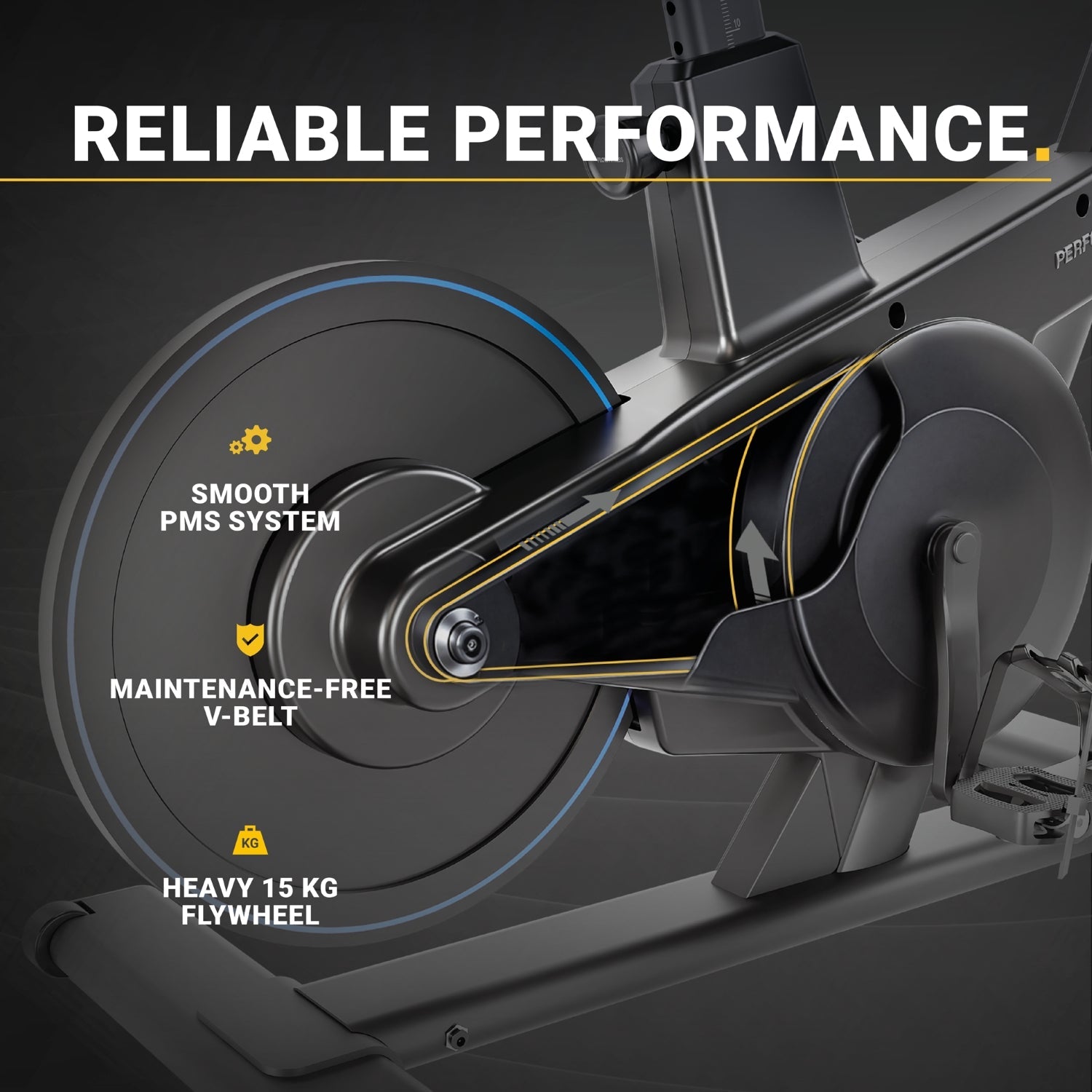 Mountainbike „Perform S2i“ van Flow Fitness 6 Mountainbike „Perform S2i“ van Flow Fitness - Afbeelding 6
