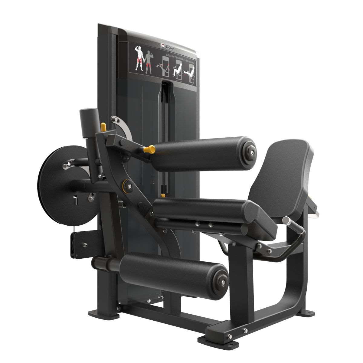 Aparelho para pernas «Leg Extension Leg Curl» IF9328 Impulse Fitness 2 Aparelho para pernas «Leg Extension Leg Curl» IF9328 Impulse Fitness - Image 2