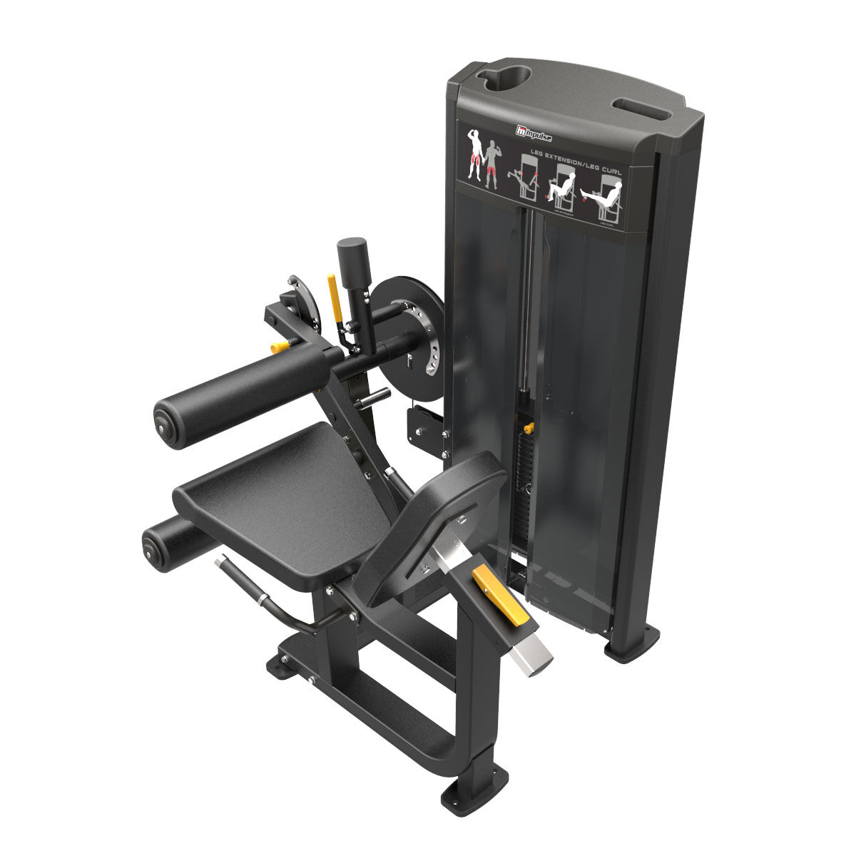 Aparelho para pernas «Leg Extension Leg Curl» IF9328 Impulse Fitness 3 Aparelho para pernas «Leg Extension Leg Curl» IF9328 Impulse Fitness - Image 3