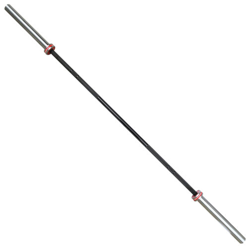 Bilanciere "Barbell" 220 cm, Ø 50 mm + 2 fermi per dischi GladiatorFit - 20 kg | Seconde Vie