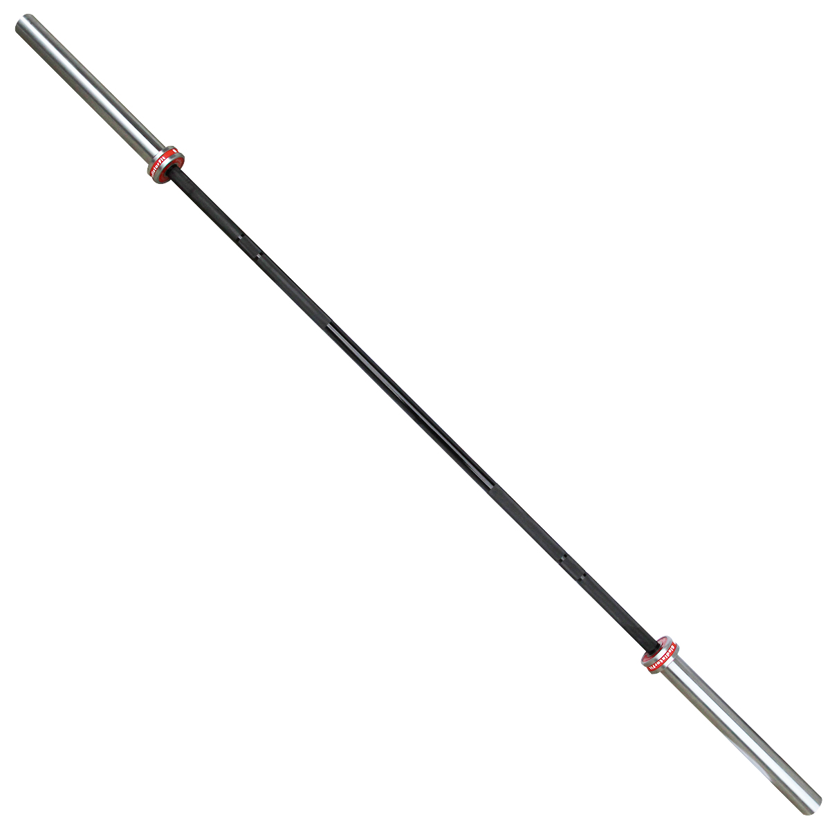 Hantelstange „Barbell“ 220 cm, Ø 50 mm + 2 Scheibenhalter von GladiatorFit – 20 kg | Seconde Vie – Bild 1