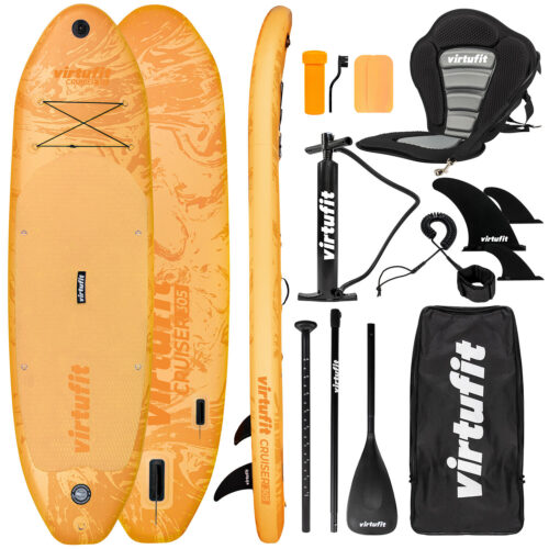 Stand-up-paddle „Supboard Cruiser 305“ met accessoires van VirtuFit – Oranje | Seconde Vie