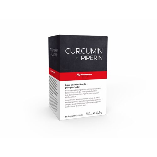 Curcumine et pipérine "Neutral" 60 gélules PowerFood One