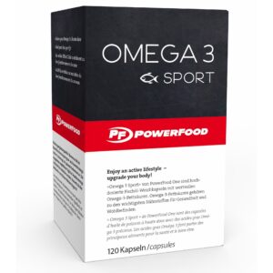 Omega 3 Sport "Neutral" 120 capsules Powerfood One - Thumbnail Image 1