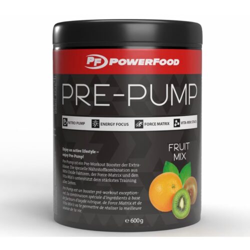 Booster preworkout "Pre-Pump" 600g Powerfood One