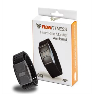 Brazalete con monitor de frecuencia cardíaca Bluetooth de Flow Fitness 6 Brazalete con monitor de frecuencia cardíaca Bluetooth de Flow Fitness - Thumbnail Image 3