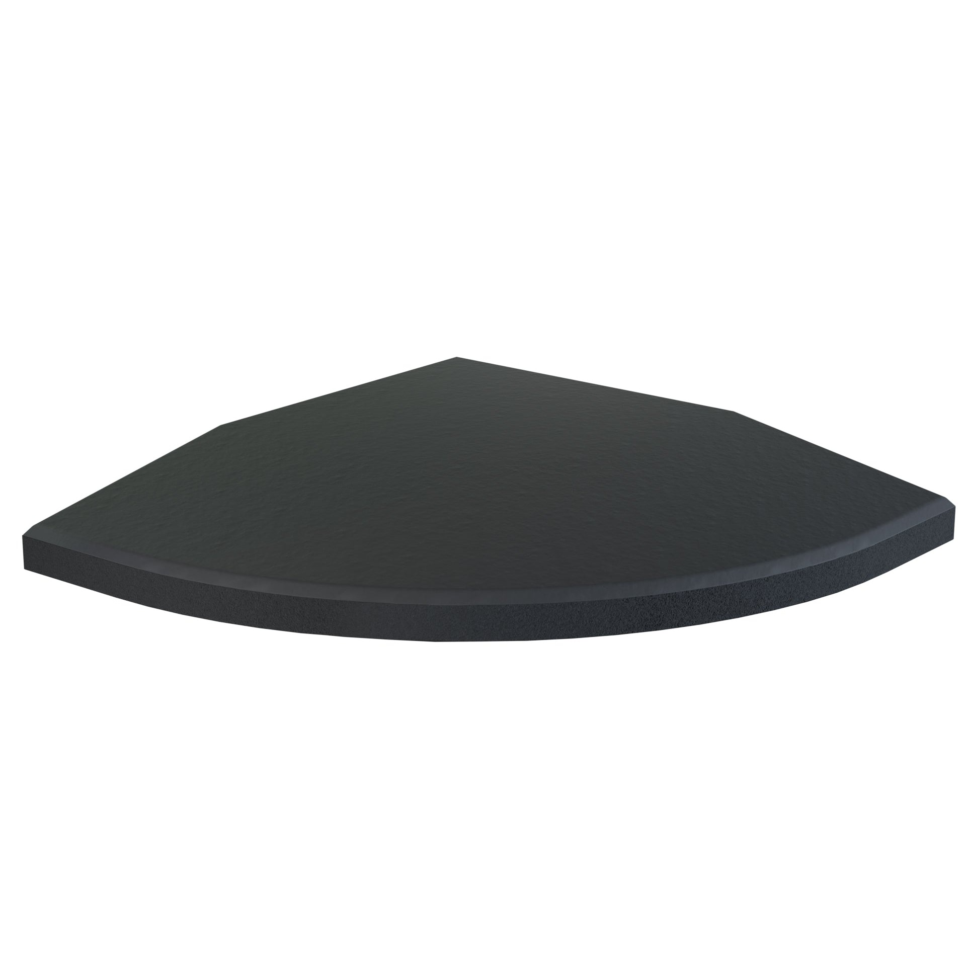 Canto para placa desportiva em borracha SBR 20x20x2 cm Flow Fitness 1 Canto para placa desportiva em borracha SBR 20x20x2 cm Flow Fitness - Image 1