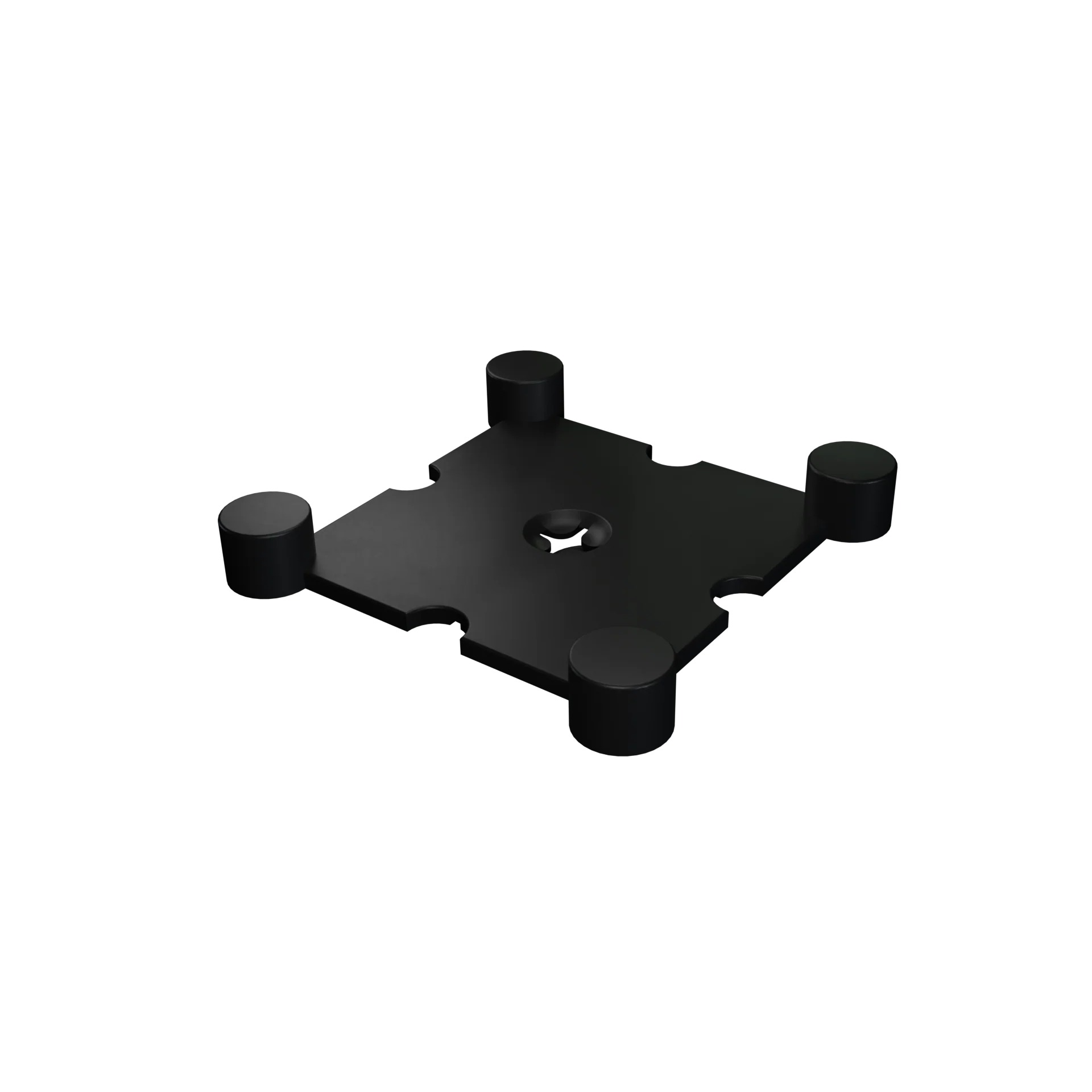 Connecteurs blancs pour sol en caoutchouc 100x100x2cm Flow Fitness (lot de 4) 1 Connecteurs blancs pour sol en caoutchouc 100x100x2cm Flow Fitness (lot de 4) – Image 1