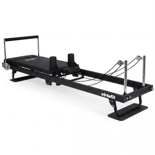Pilates reformer pliable "Zwart" VirtuFit