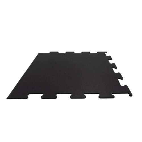 Puzzle-Gummieinfassung für den Boden „Pure Black“ von GladiatorFit