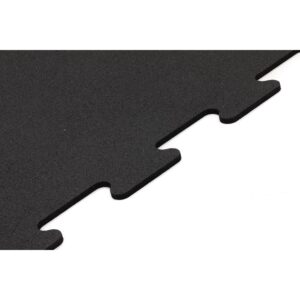 Puzzle-Gummieinfassung für den Boden „Pure Black“ von GladiatorFit 4 Puzzle-Gummieinfassung für den Boden „Pure Black“ von GladiatorFit - Thumbnail Image 2