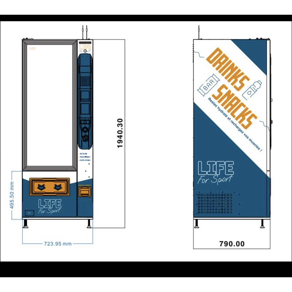 Distributore automatico di bevande e snack 3 Distributore automatico di bevande e snack - immagine 3
