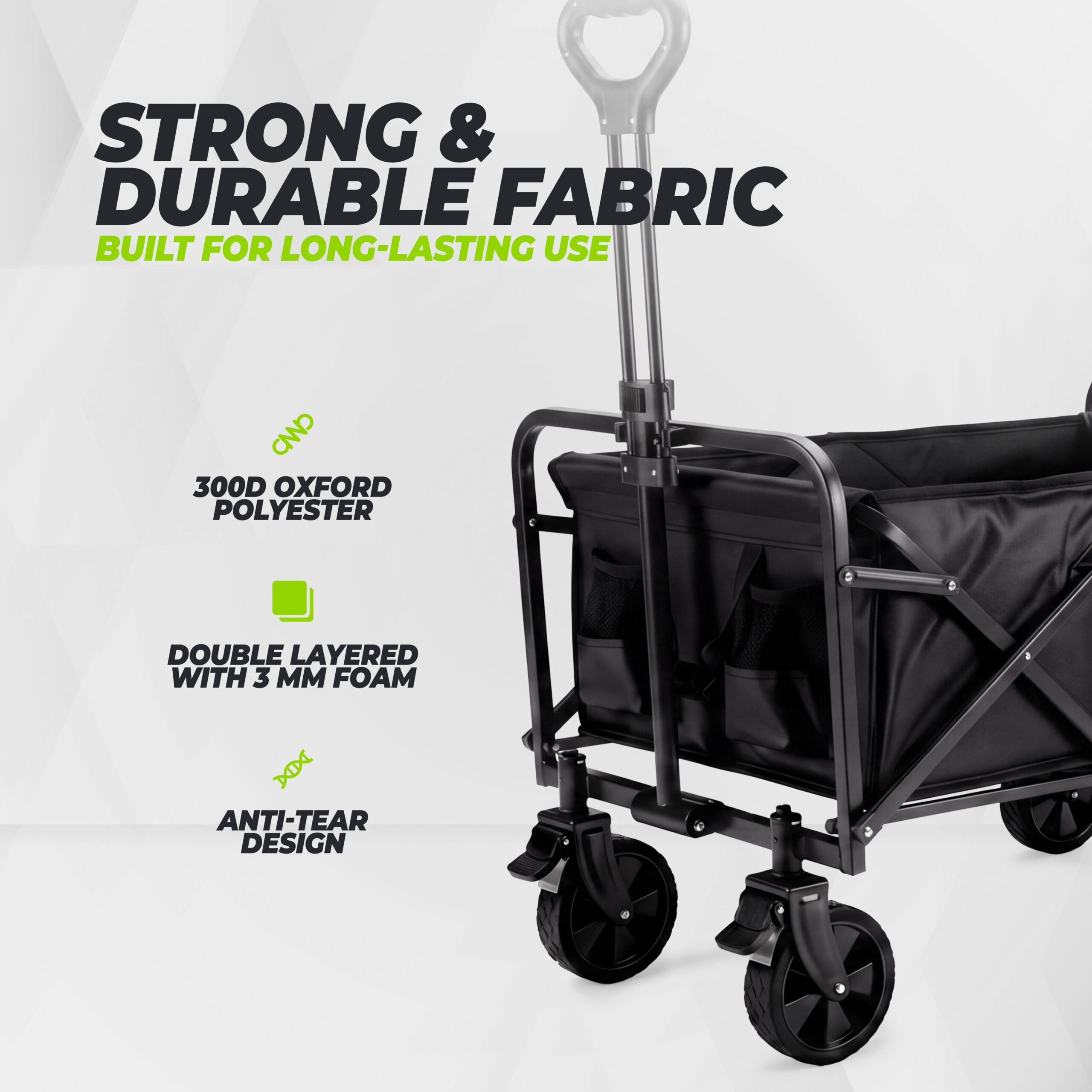 Chariot pliable "FW65" 65l 100kg VirtuFit 6 Chariot pliable "FW65" 65l 100kg VirtuFit – Image 6