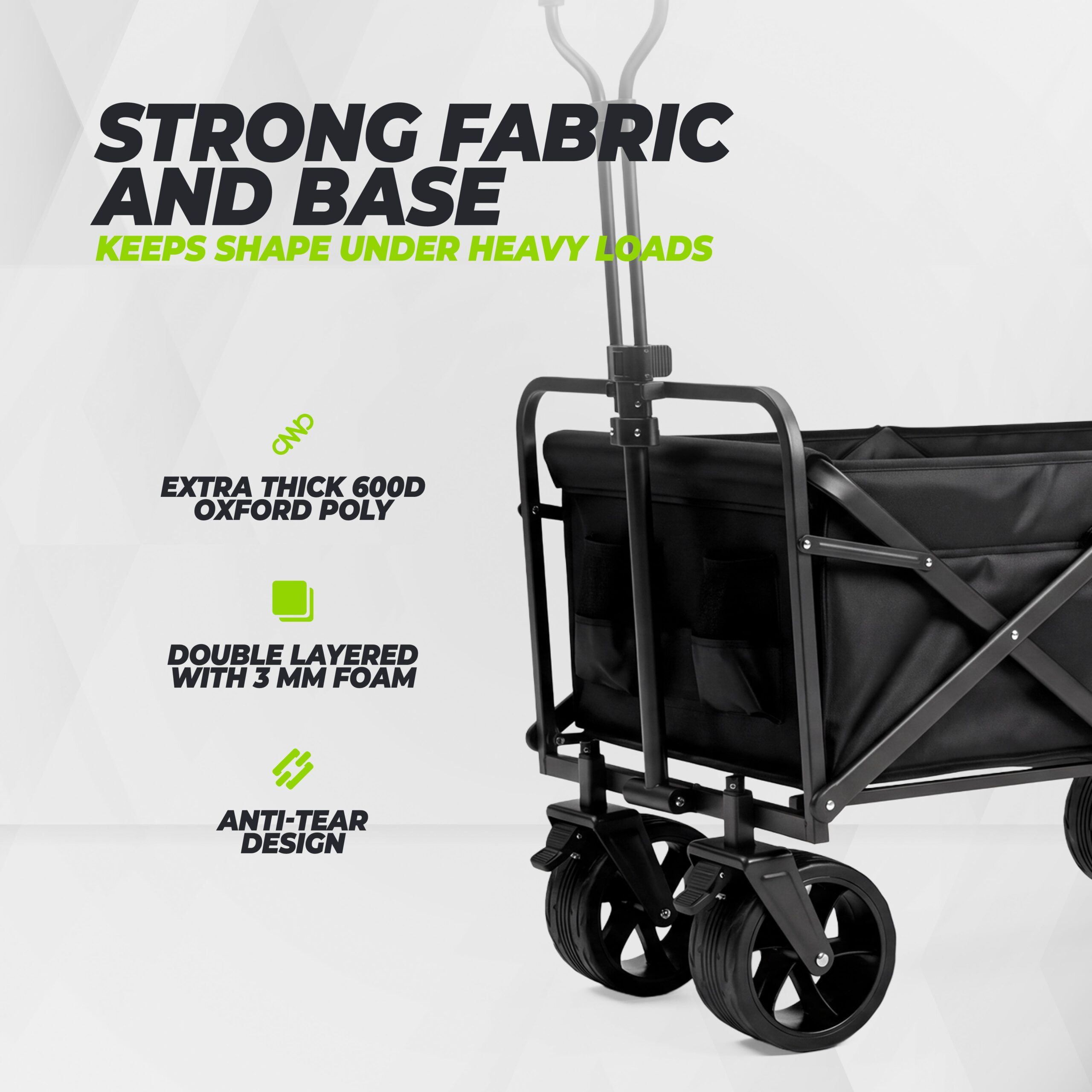 Chariot de transport pliable "FW100" 150kg VirtuFit 6 Chariot de transport pliable "FW100" 150kg VirtuFit – Image 6