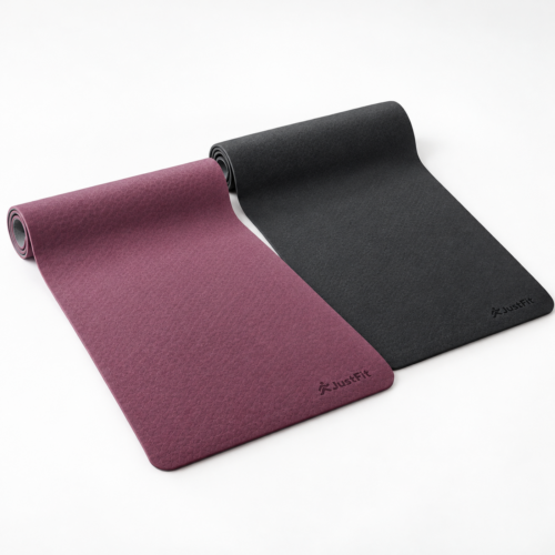 Esterilla antideslizante para yoga fitness 180x60x0,8cm JustFit